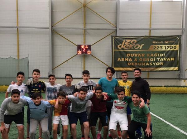 Okul Futbol Takımımız Antrenmanlara Başladı